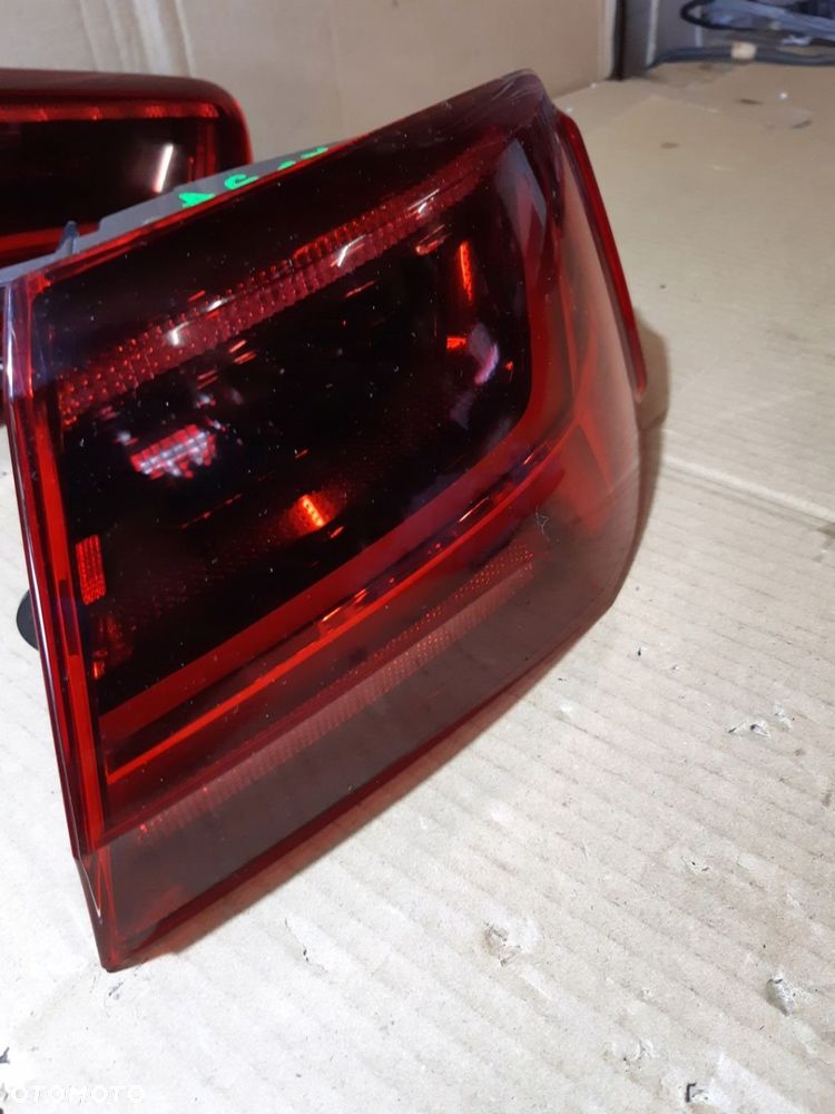 AUDI A6 C7 LIFT SEDAN LAMPY LAMPA LEWA PRAWA LED TYŁ KOMPLET CIEMNE - 9