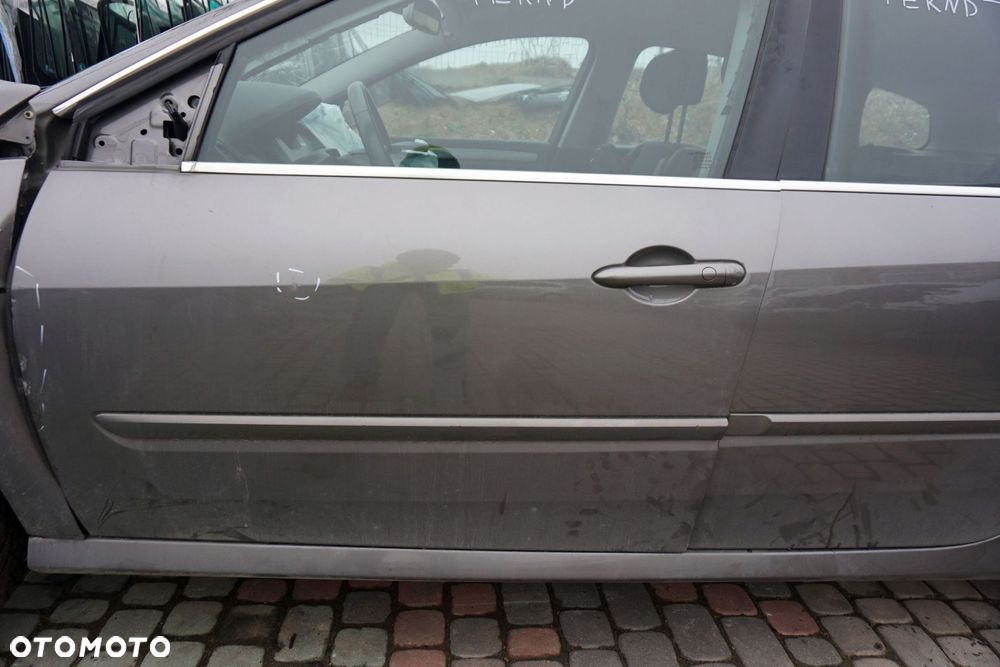 DRZWI PRZEDNIE LEWE LAGUNA III PH1 KOMBI TEKND  SZARY RENAULT 2007-2012 - 3