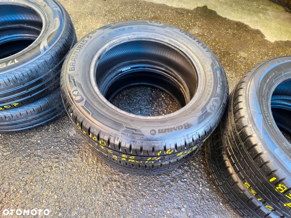 175/65R14 82T Opony Letnie Lato BARUM BRAVURIS 5HM 7,5mm 23r. J.NOWE Legnica ALU-RAD 175/65 - 3