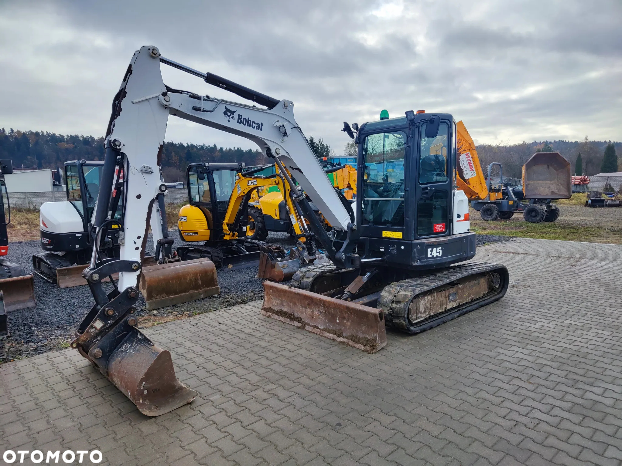 Bobcat Minikoparka gąsienicowa Bobcat E45 2019r JCB CAT KUBOTA - 4