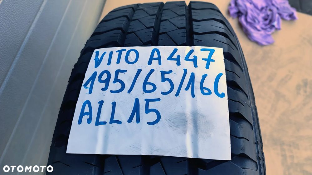 Koło Opona Felga Zapas Mercedes Vito 447 2014- 195/65/16C GOODYEAR - 4