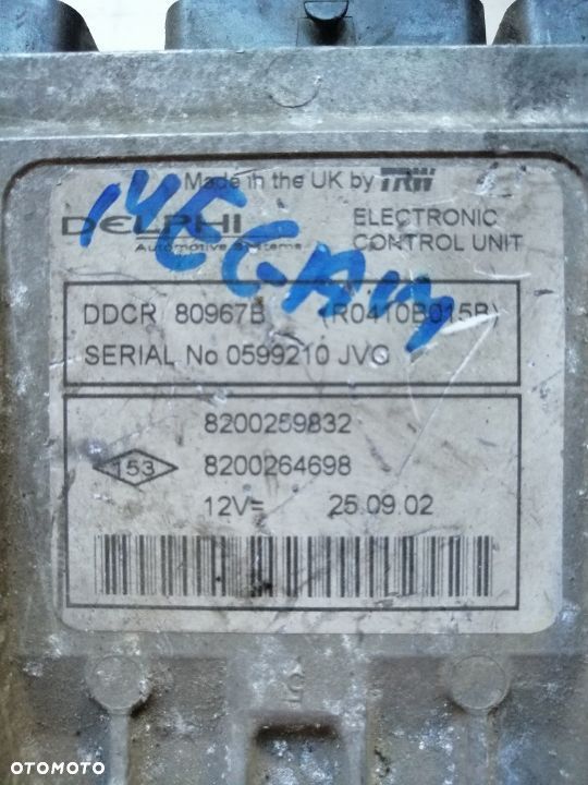 MEGANE II KOMPUTER 1,9DCI 8200259832 8200264698 - 2