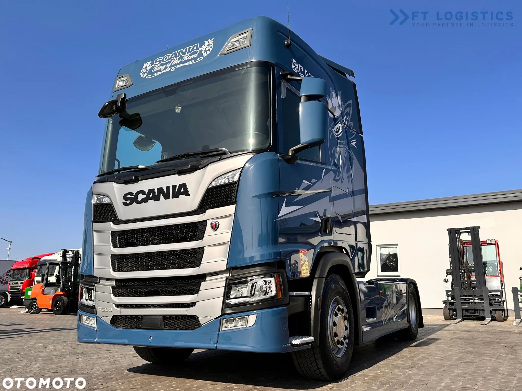 Scania R500 / MICHELIN / LODÓWKA / PODUSZKI PRZÓD + TYŁ / DWA ŁÓŻKA / FULL SPOJLER / RETARDER / LED - 25
