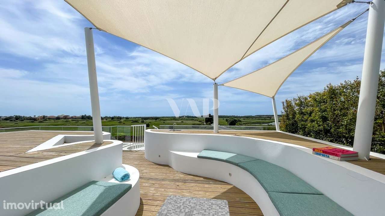 Penthouse T4 com Rooftop Privado e Vista Mar no Lakes 24, Vilamoura - Grande imagem: 2/35