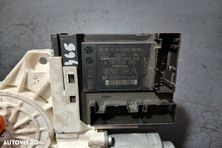 Motoras macara geam fata dreapta 1K0959792N 1K0959792N Volkswagen VW - 4