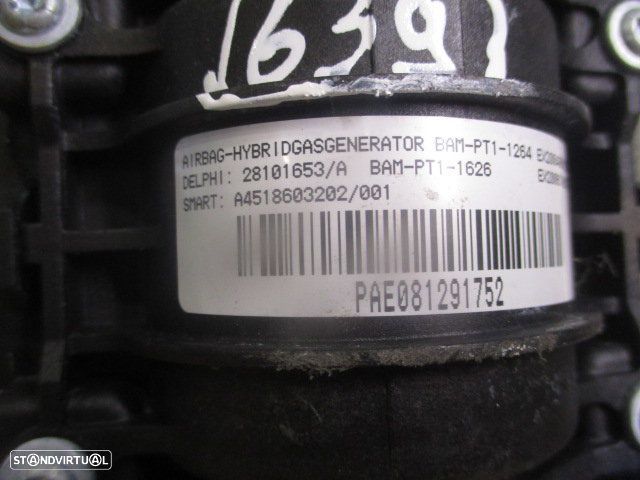 Airbag Passageiro A4518603202  28101653A SMART  FORTWO 2 451 2008 1.0I 60CV 3P BRANCO - 4