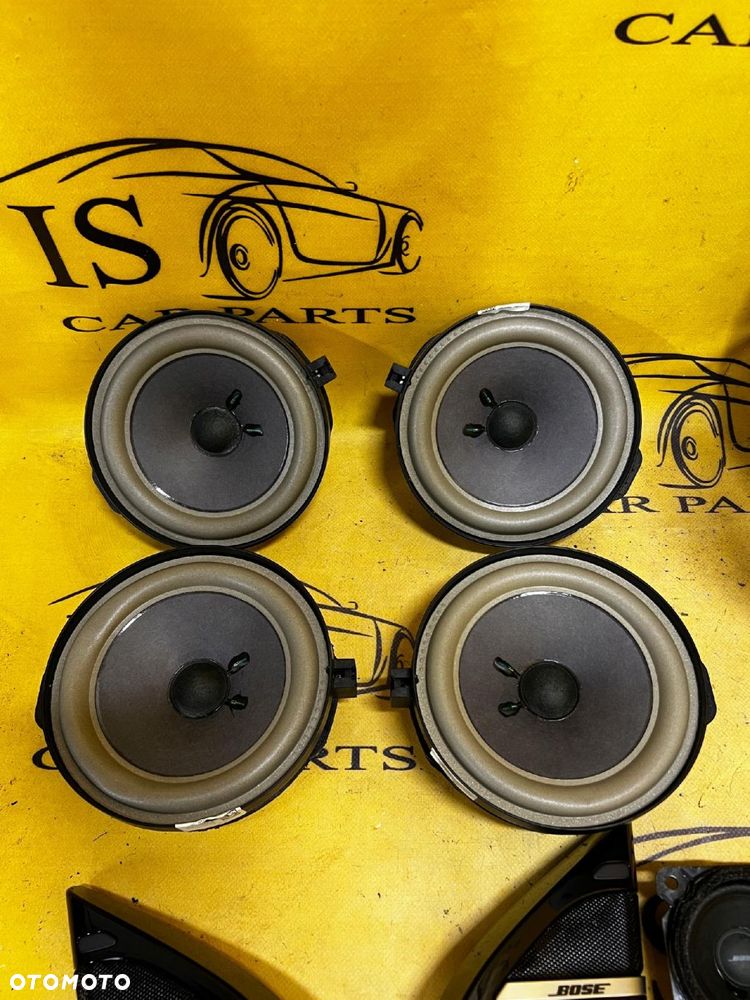 ZESTAW NAGŁOŚNIENIA GŁOŚNIKI WZMACNIACZ SUBWOOFER BOSE INFINITI Q30 - 8