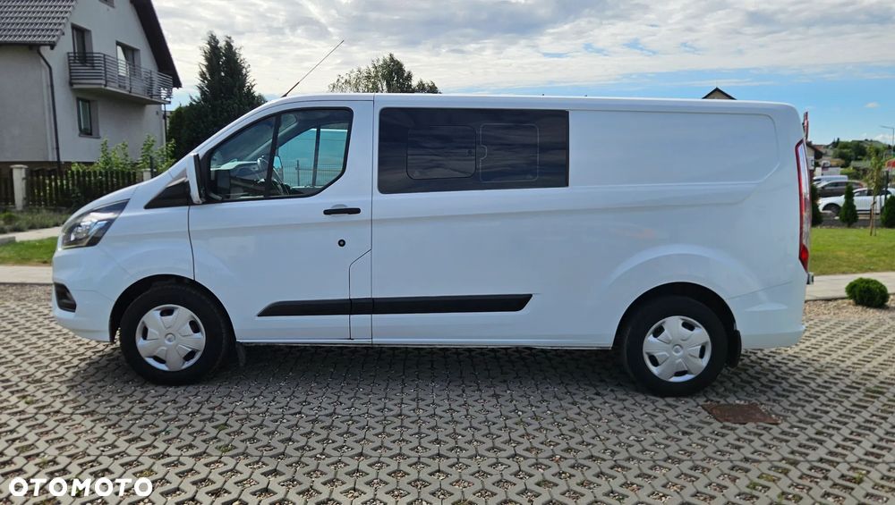 Ford Transit Custom 2.0d 170KM L2 Long 6 osobowy brygadówka bogate wyposażenie - 21