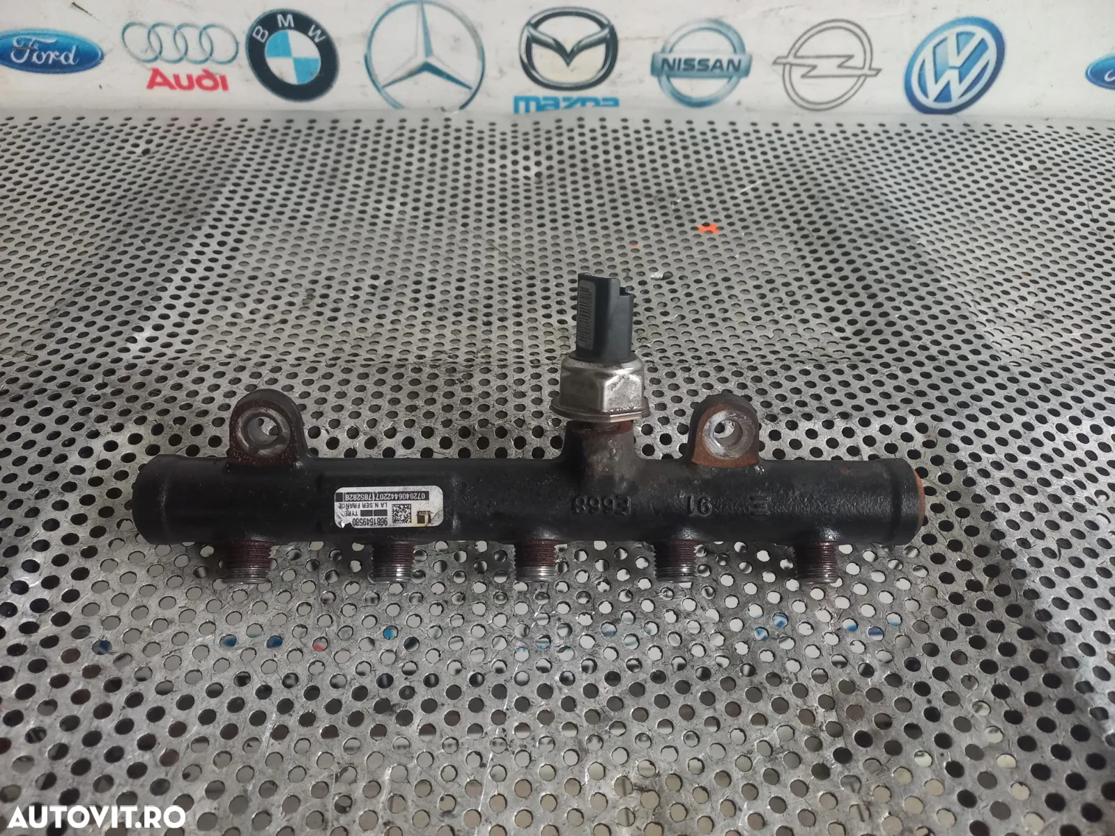 Rampa Injectie Injectoare Citroen Peugeot Ford 2.0 Tdci Hdi Motor RHR Focus C Max Mondeo 407 C5 Cod - 2
