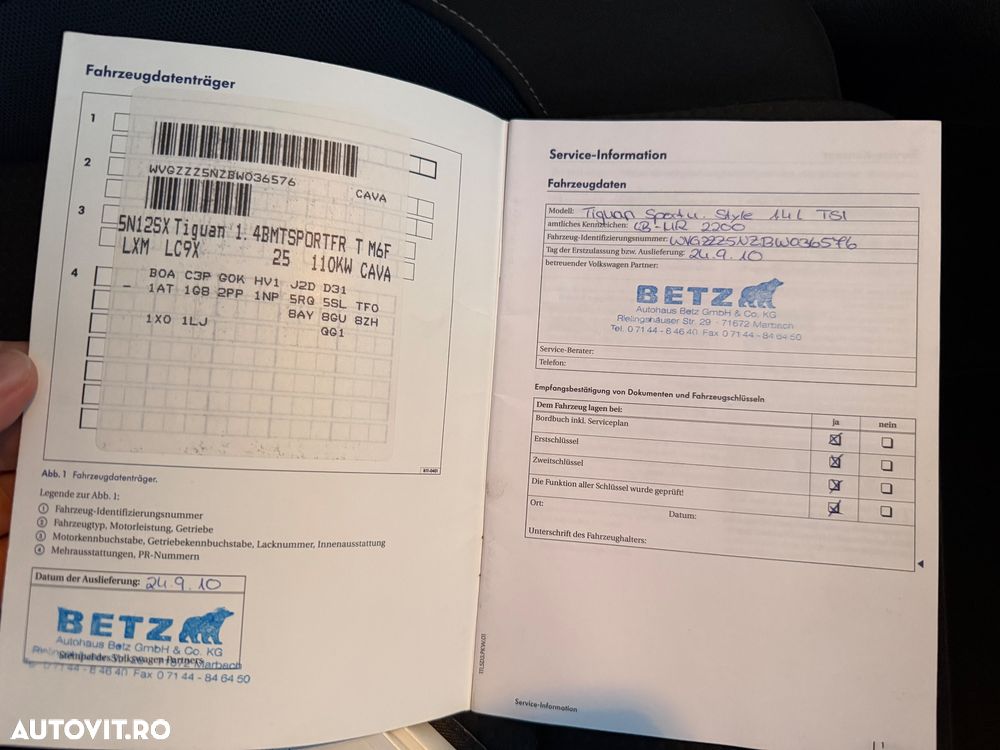 Volkswagen Tiguan 1.4 TSI BlueMotion Technology Team - 22