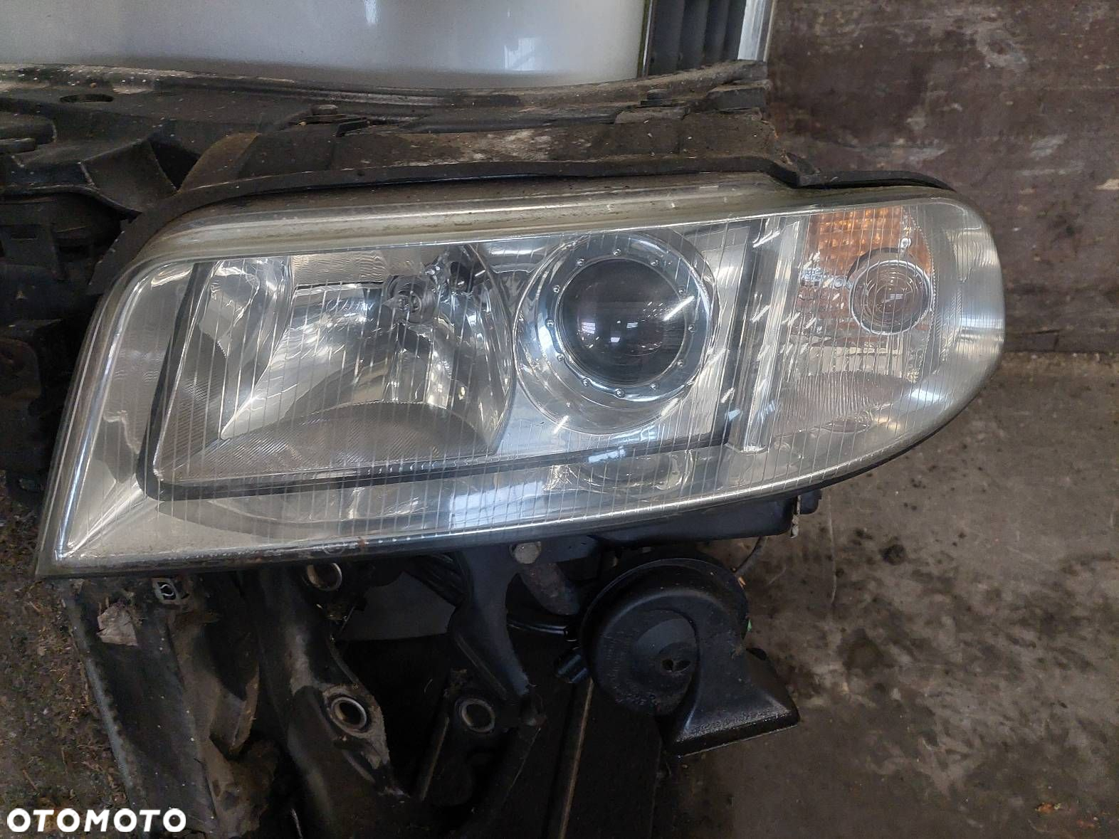KOMPLETNY PRZÓD MASKA ZDERZAK LAMPY BŁOTNIK AUDI A4 B5 FL LIFT  LY7W - 10