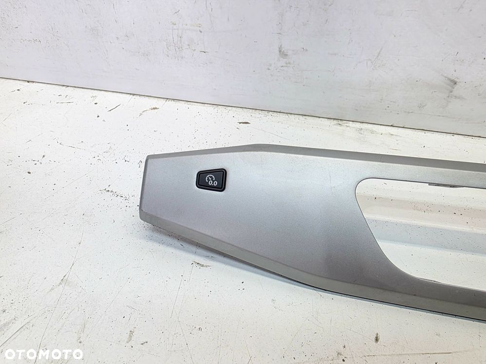 LISTWA DEKOR OSŁONA DESKI AUDI A4 B9 A5 8W 8W1853190 12/26 GŁADKI SZARY - 1