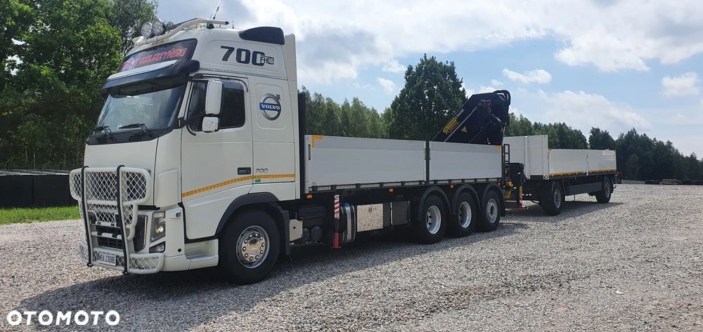 Volvo FH16 700KM 8x4 Tridem +HDS Palfinger PK 56002 - 3