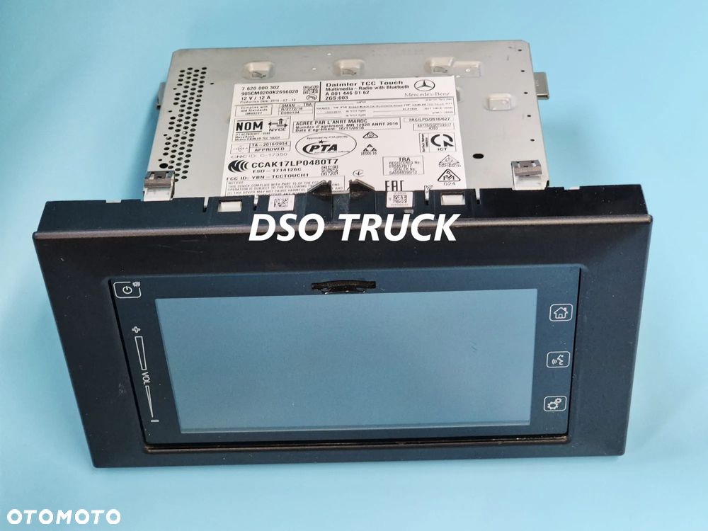 Radio Nawigacja Ekran Wyświetlacz A0014460162 MERCEDES ACTROS MP4 - 3