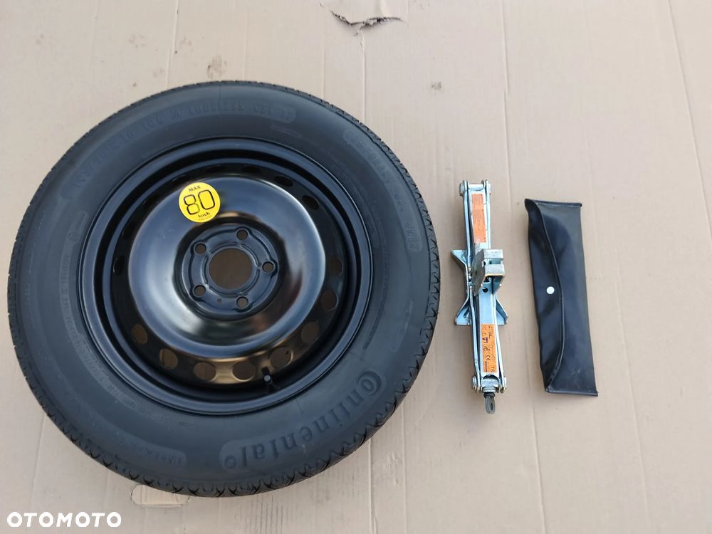 Koło dojazdowe  NISSAN QASHQAI I J10 II J11 R16 + ZESTAW SZYBKA WYSYŁKA - 3