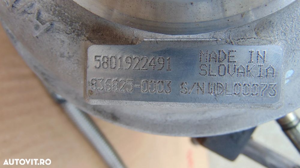 Turbina Iveco Daily 2.3 HPI diesel Euro 6,an 2015-2020 cod 5801922491 - 4