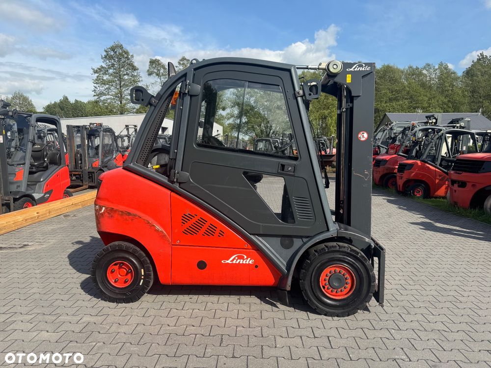 Linde Linde h30 triplex tylko 8150mth 4 sekcje kabina ogrzewanie  Toyot h35 h25 - 1