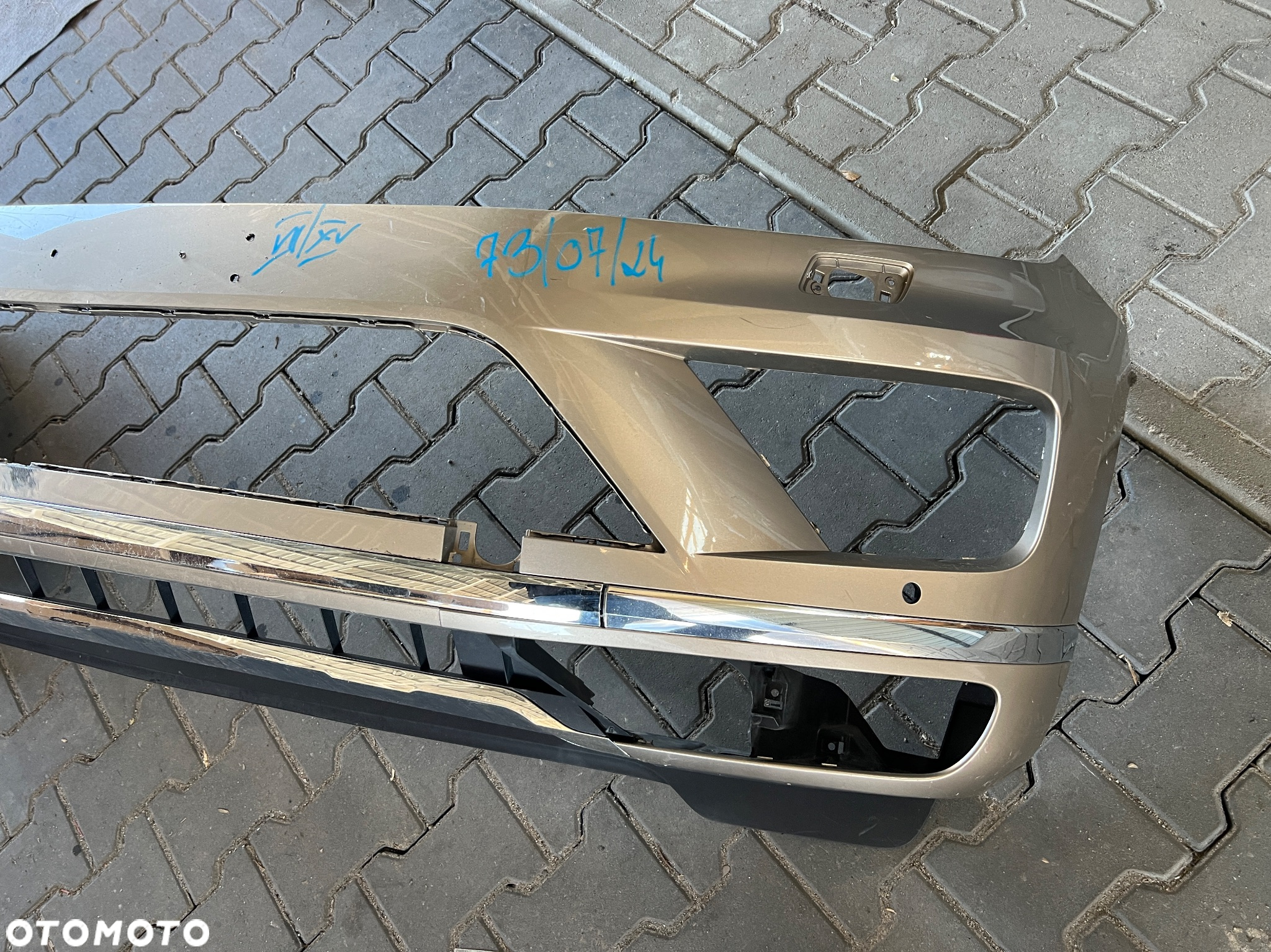 Vw Touareg 7P6 lift 2015- zderzak przedni - 6