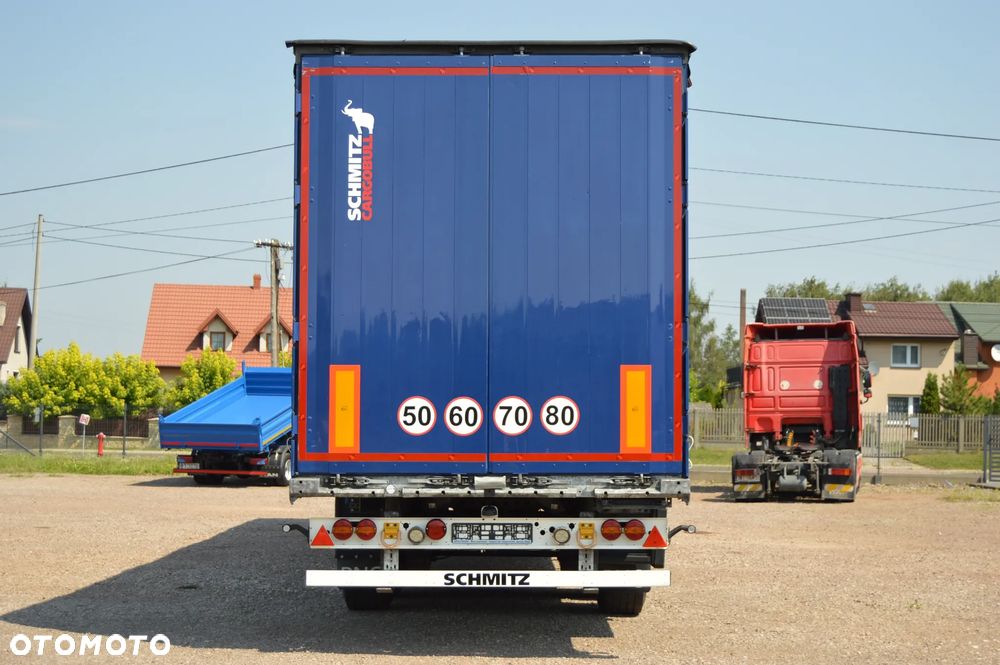 Schmitz Cargobull - Firanka / Otwory na kłonice / podnoszony dach / Certyfikat XL !!! - 5