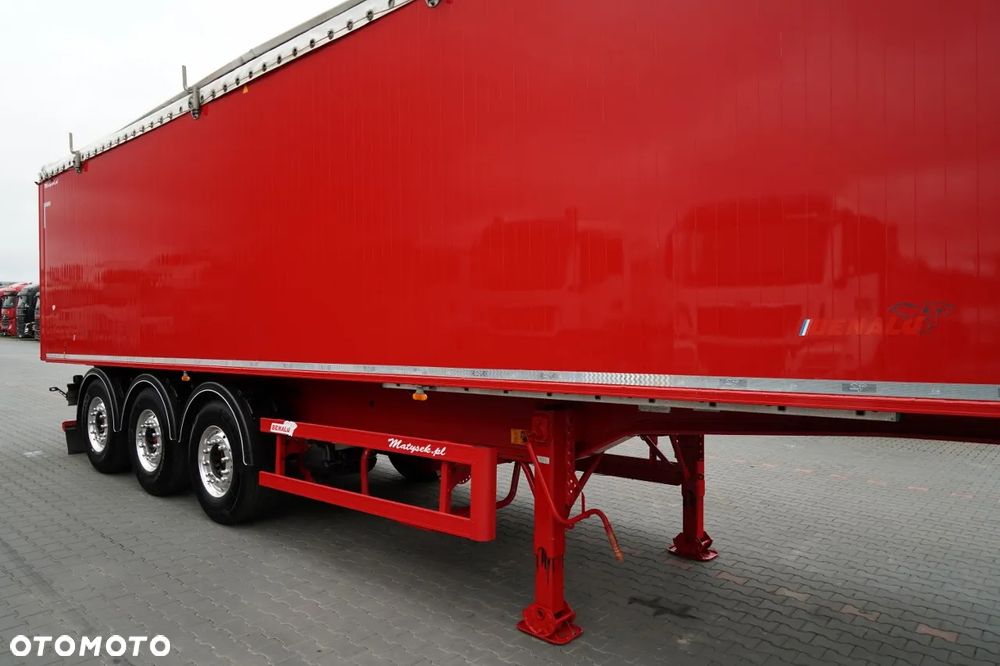 Benalu WYWROTKA 56 m3 / ALUMINIOWA / OŚ PODNOSZONA / SAF / ALUFELGI / - 10