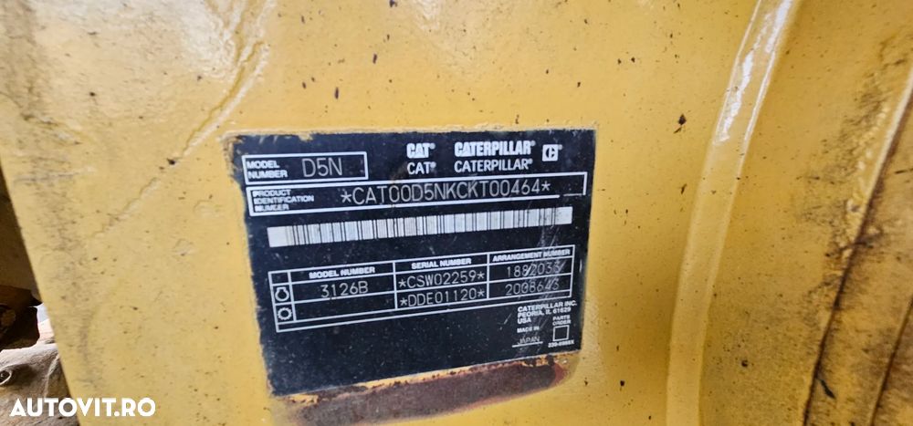 Buldozer Caterpillar CAT D5N, D 5 N - 7