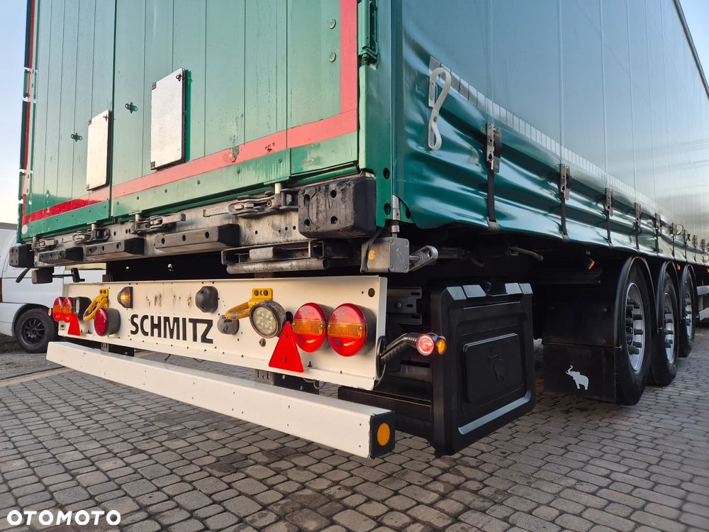 Schmitz Cargobull Standard 2018 2x oś podnoszona podnoszony dach z Niemiec  / OŚ PODNOSZONA / ładne opony / nowa plandeka / od pierwszego właściciela / OKAZJA - 8