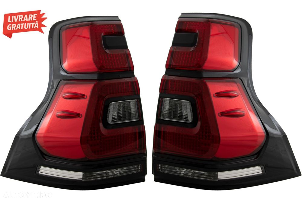 Stopuri LED Toyota Land Cruiser FJ150 Prado (2010-2016) LED Light Bar (2018+) Desi- livrare gratuita - 2