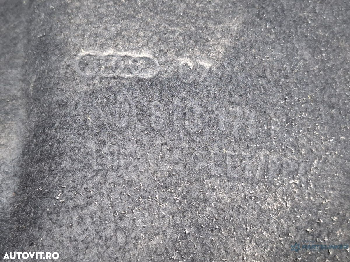 Carenaj roata stanga spate AUDI A4 IV Avant 8K5, B8 2007 - 2015 TDI CAGA, CJCA, CMEA, CMFA 8K0810171B - 4