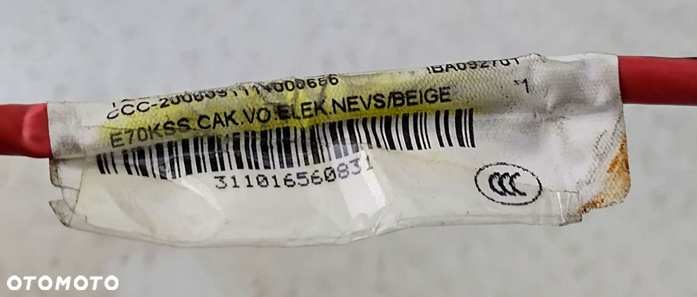 bmw x5 e70 06-13 aktywny zagłówek fotela przedniego jasna skóra - 3