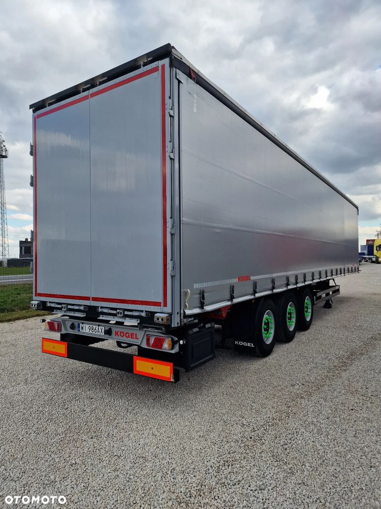 Kögel FIRANKA - SAF - OŚ PODNOSZONA - JAK NOWA - MAŁY PRZEBIEG - 9