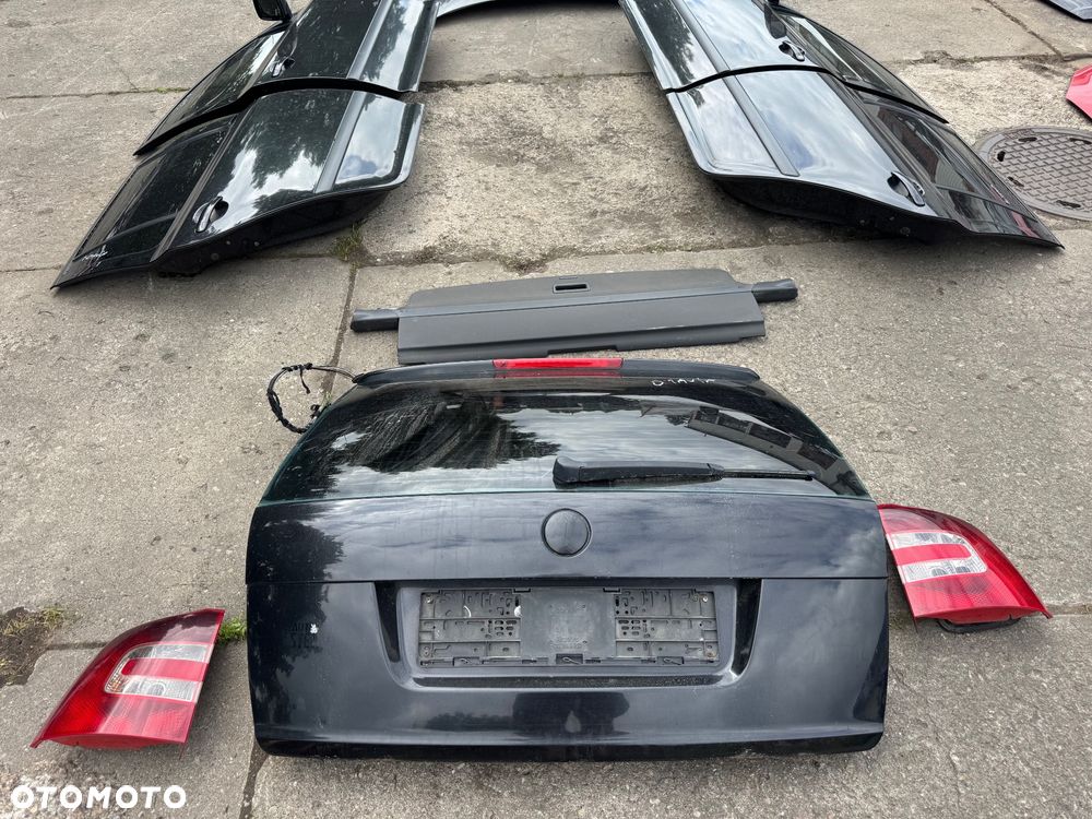 Skoda octavia 2  LC9Z 1Z1Z / 9910 błotnik lampy tył roleta bagażnika  czarne czarny drzwi prawe lewe przednie tylnie tył przód klapa bagażnika pas przedni diesel benzyna lampa prawa lewa przednia tylnia maska zderzak przód przedni - 15