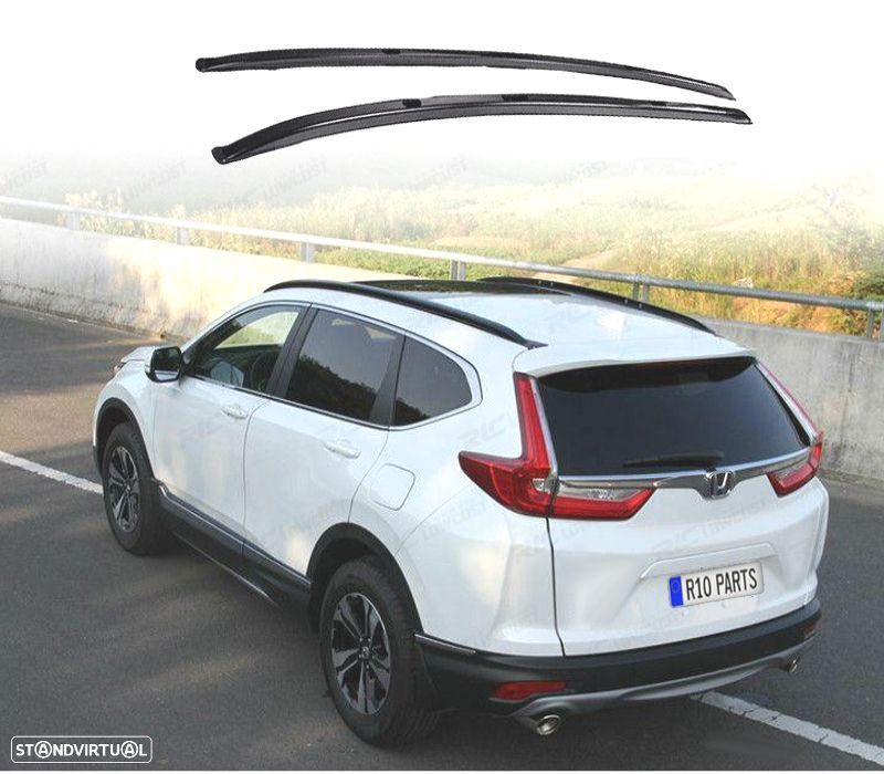 BARRAS DE TEJADILHO HONDA CR-V 17-21 PRETO - 1