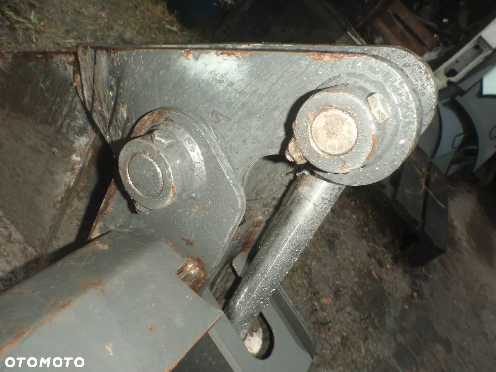 Łyżka hydrauliczna szczęka krokodyl szufla spych oryginał bobcat 4w1 volvo jcb cat deutz jak NOWA nie powybijana - 11