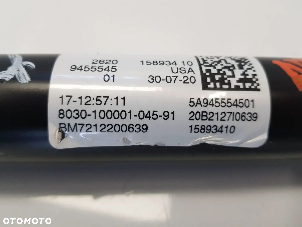 Wał napędowy BMW G30 G31 G32 G01 X3 G02 X4 G05 X5 G06 X6 G07 X7 E34 E53 kod silnika b57d30b - 13