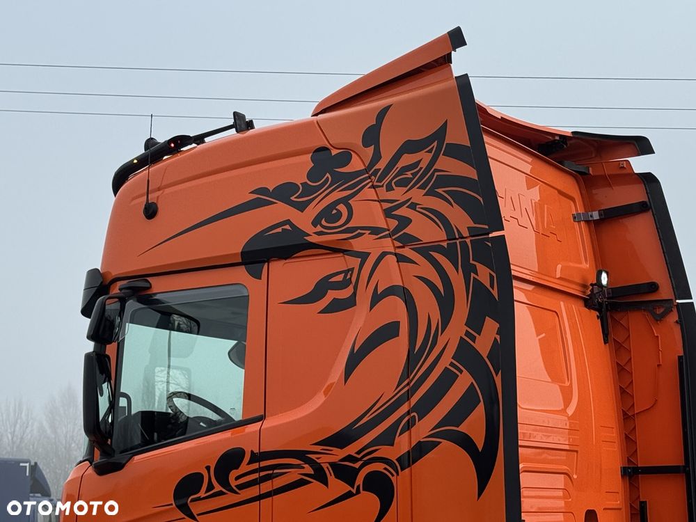 Scania 500 S / ACC / CAŁA NA PODUCHACH / OBRACANY FOTEL / RETARDER/ DUŻA NAVI / VIRTUAL KOKPIT / Z NIEMIEC - 19