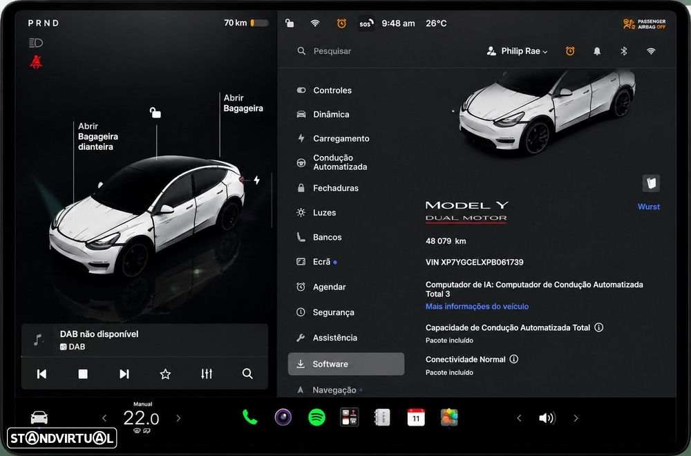 Tesla Model Y Performance Dual Motor AWD — fotografia 13