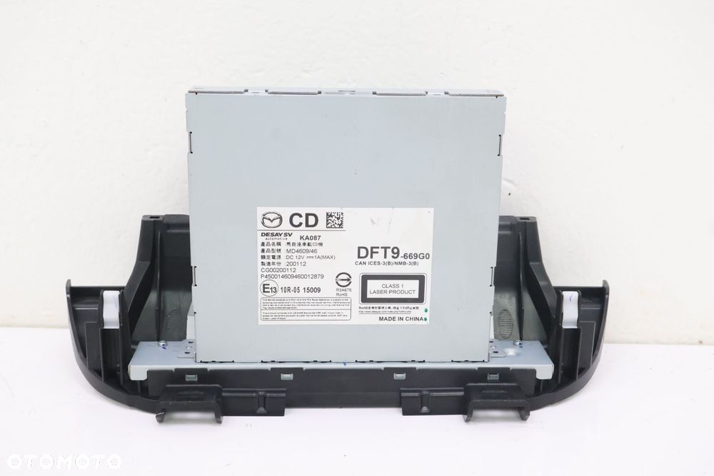 MAZDA CX-30 MODUŁ RADIA ODTWARZACZ CD DFT9-669G0 - 6