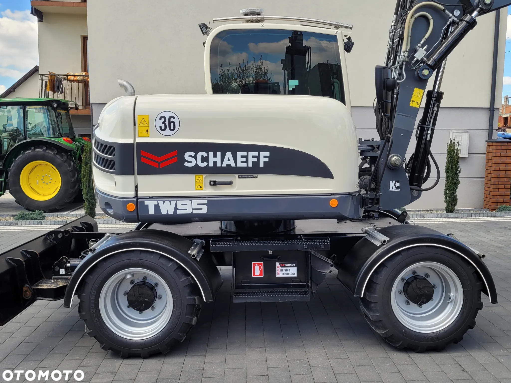 Schaeff TW95 / ROTOTILT ze szczypcami / bogate wyposażenie / - 17