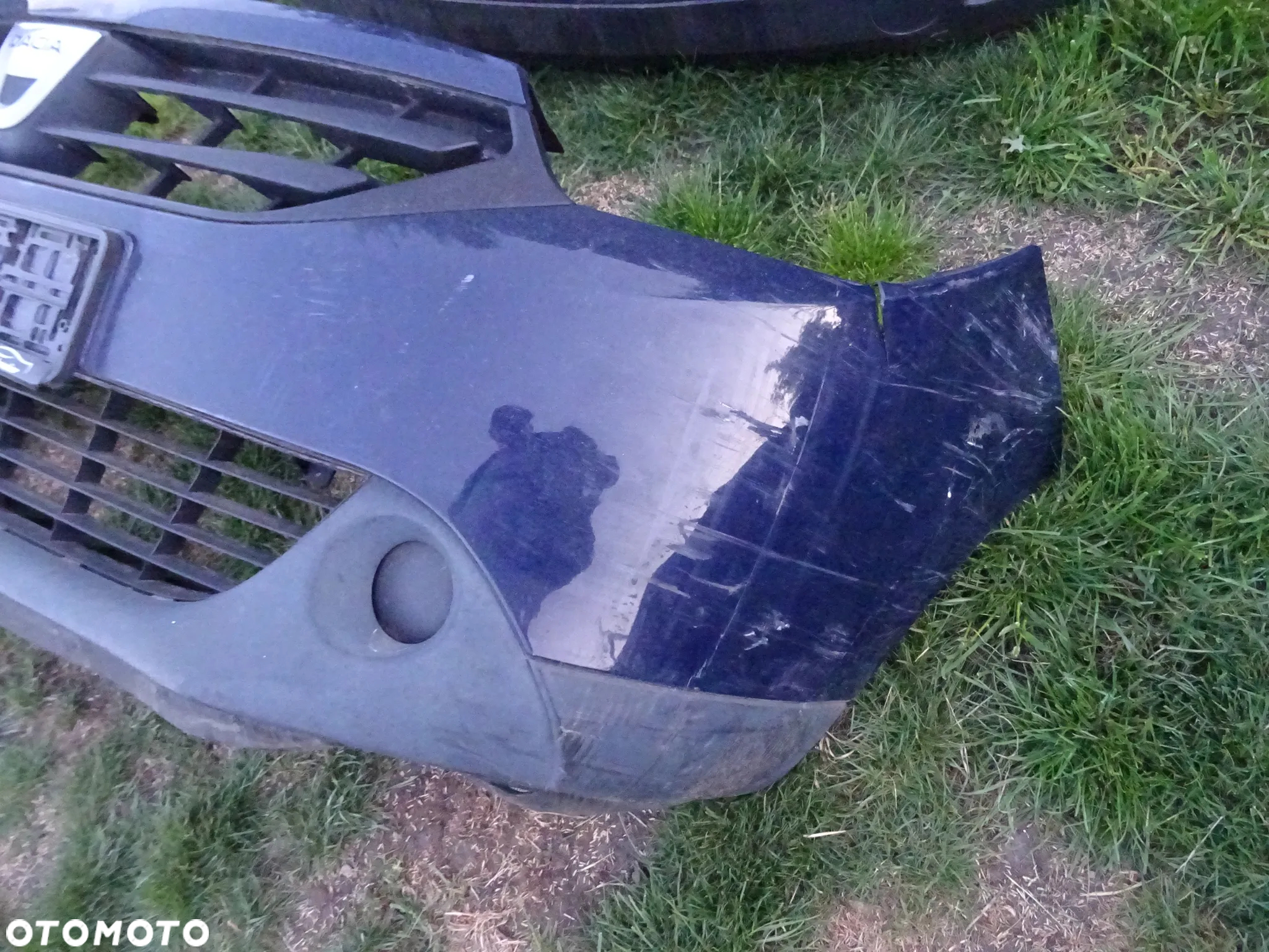 DACIA LODGY DOKKER ZDERZAK PRZEDNI PRZOD GRANATOWY STAN KOMPLETNOSC NA FOTO ROWNIEZ TYLNYROZNE INNE CZESCI - 3