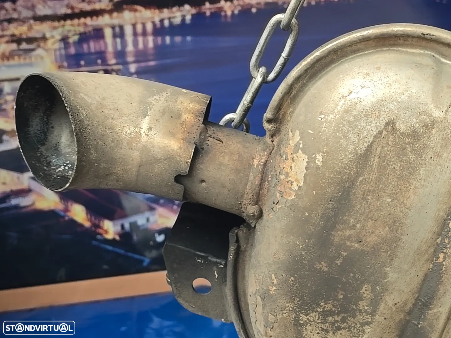 Panela de escape traseira esquerda originais para audi a8 d3 4e 3.0 tdi 2003-  4e0253611r - 9