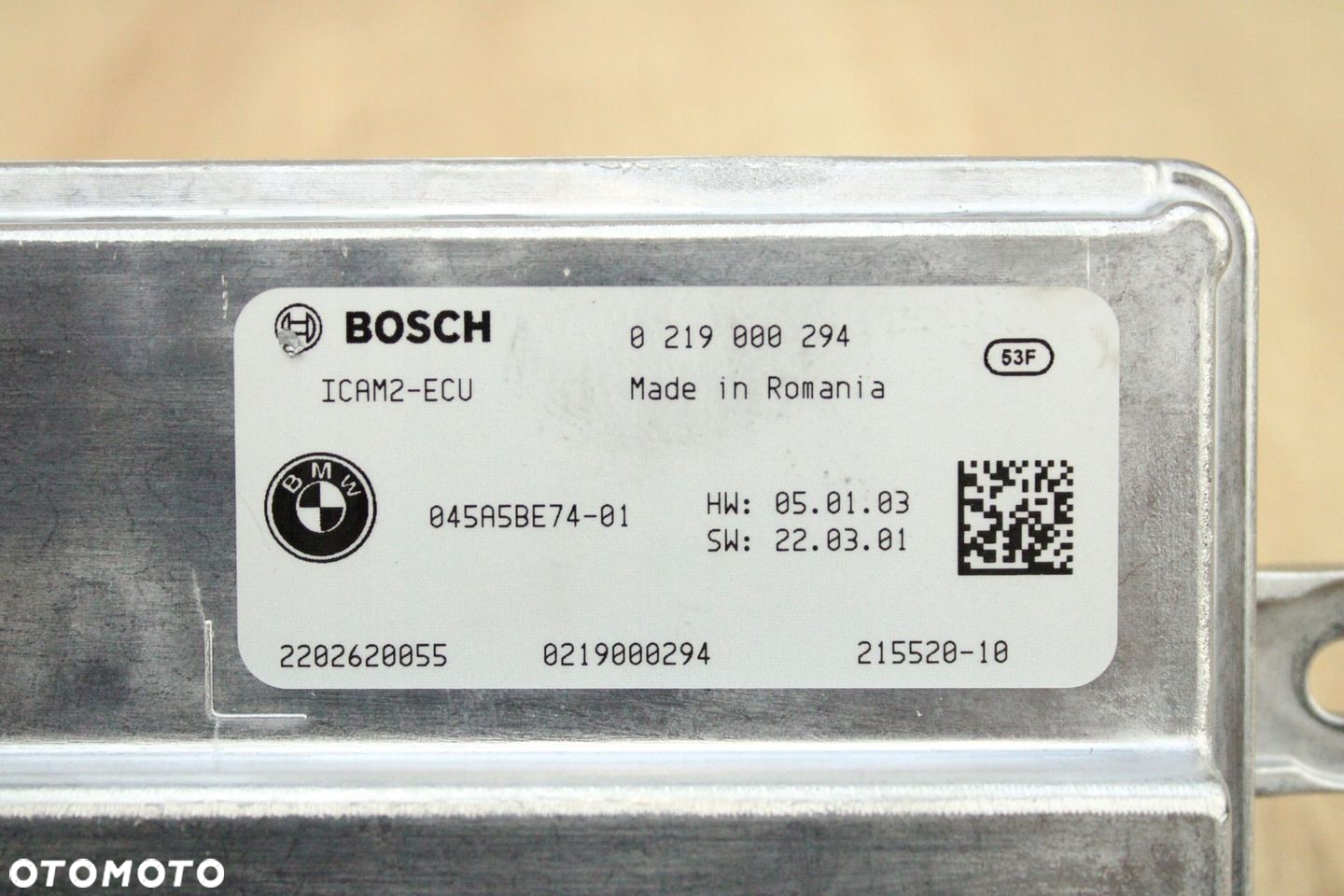 ORYGINALNY MODUŁ STEROWNIK KAMER ICAM2 BMW G26 G20 5A5BE74 17km - 3