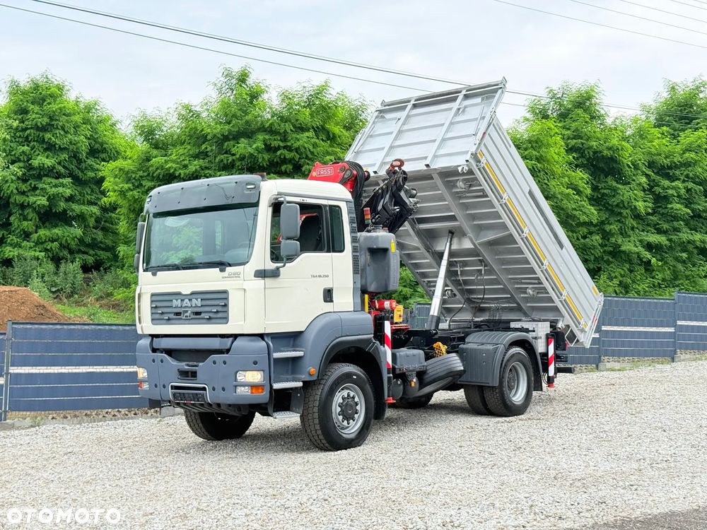 MAN * MAN TGA 18-350 * 4x4 * HDS Fassi 235 CXP * Kiper Wywrotka * Sprowadzony* Bardzo Dobry Stan * - 27