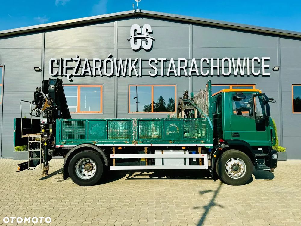 Iveco Iveco Eurocargo 180E25 // Klimatyzacja /  4x2 // skrzynia + HDS żuraw HIAB dzwig - 9
