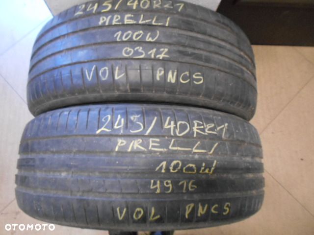 Opony 245/40r21 pirelli p zero tm VOL pncs 5,7mm lato para - 1