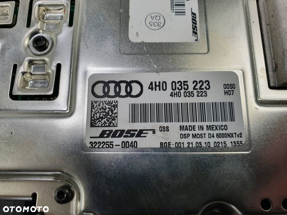 WZMACNIACZ AUDI A8 D4  4H0035223 - 3