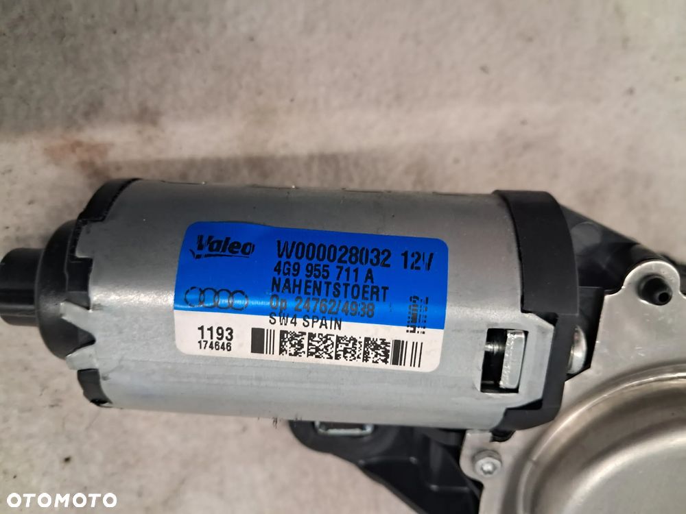 Silniczek Silnik Wycieraczki Tył 4G9955711A Audi - 6