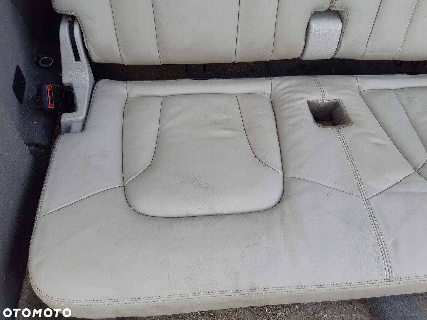 AUDI Q7 4L FOTELE III 3 RZĄD BOCZKI SKÓRA KOMPLET - 2