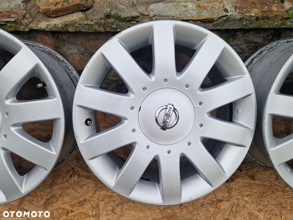 NISSAN FELGI ALUMINIOWE 5X114,3 7JX17 FI66,1MM  ET45 KOMPLET 4szt - 3