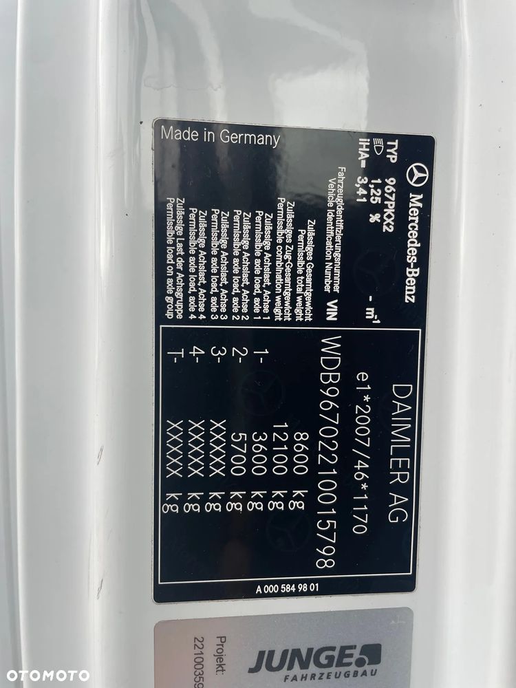 Mercedes-Benz ATEGO 816 DMC 8600 kg - 14