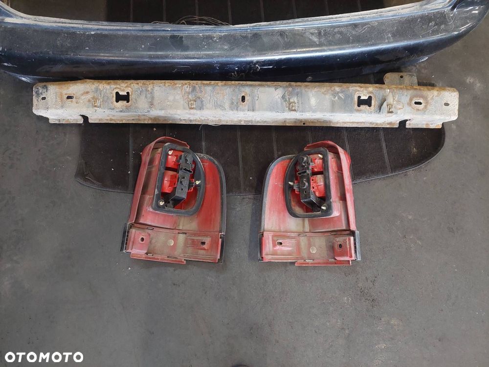 KOMPLETNY TYŁ KLAPA BAGAŻNIKA ZDERZAK LAMPY VOLKSWAGEN SHARAN MK1 LIFT L041 - 3